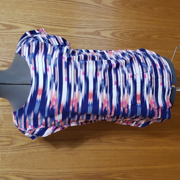 Liz Claiborne- Purple & Pink Top, Ladies XL - Picture 1 of 11